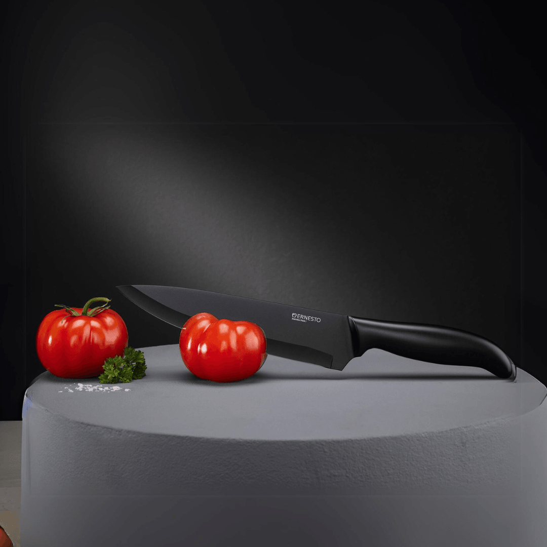 ERNESTO Santoku Japanese kitchen knife 18cm stainless steel – Beirut