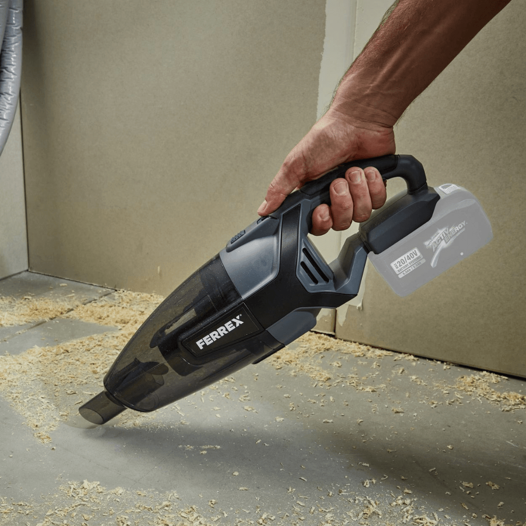 FERREX 20 V cordless vacuum cleaner - EUROPEAN HOUSE HOLD