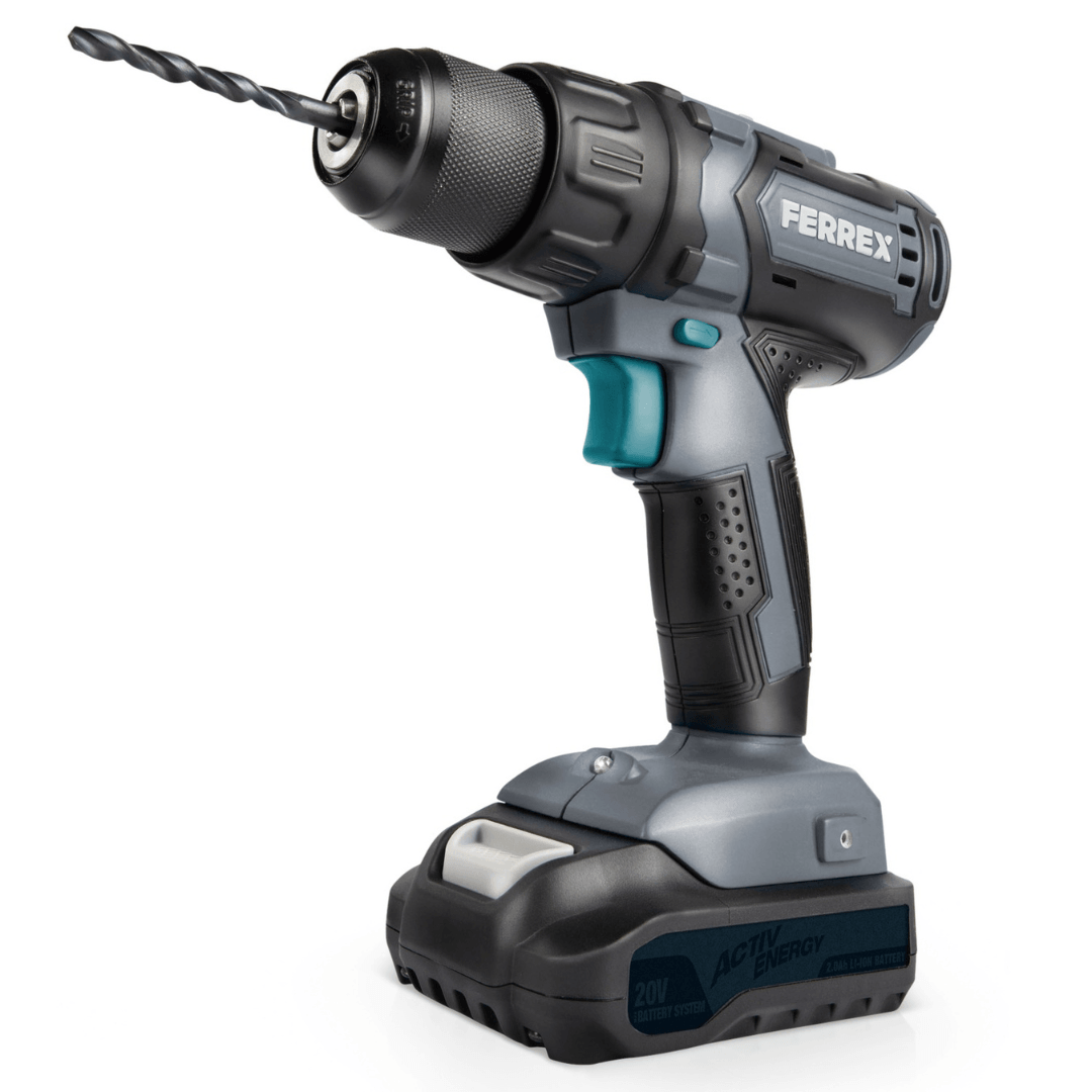 FERREX 20V Cordless Drill/Driver - EUROPEAN HOUSE HOLD