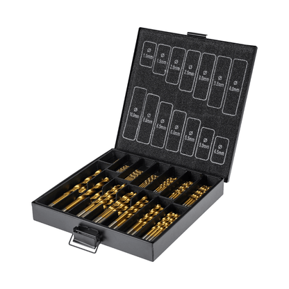 FERREX HSS twist drill set, 99 pieces - EUROPEAN HOUSE HOLD