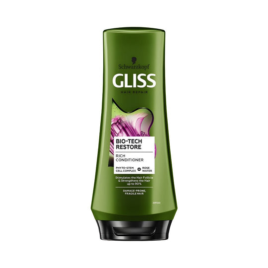 Gliss Bio-Tech Restore Rich Conditioner 200ml – German hair care product for fragile, damage-prone hair, available in Lebanon

