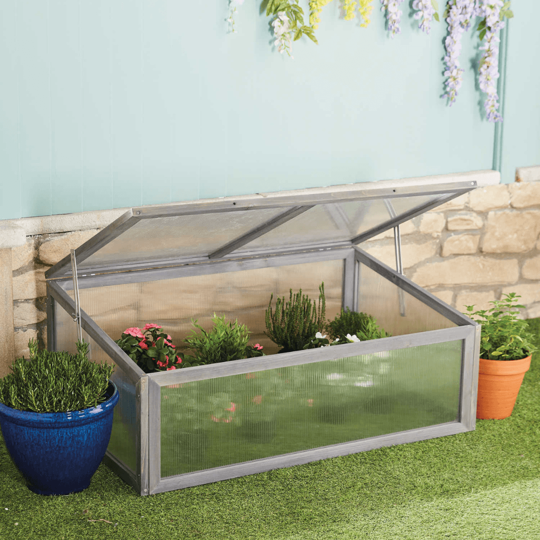 Garden Line Plant Cold Frame 100 × 60 × 40cm - EUROPEAN HOUSE HOLD