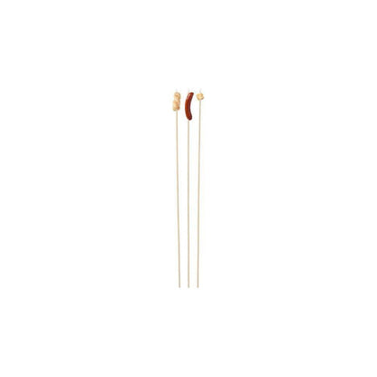 GRILLMEISTER BAMBOO GRILL SKEWERS SET OF 50 PIECES - EUROPEAN HOUSE HOLD