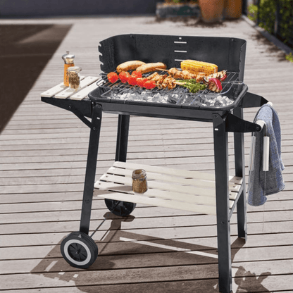 GRILLMEISTER CHARCOAL GRILL - EUROPEAN HOUSE HOLD