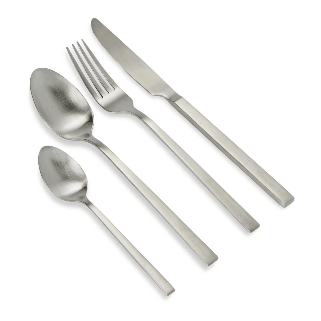 Home Creation 16 Pieces Stainless Steel Cutlery Set - EUROPEAN HOUSE HOLD