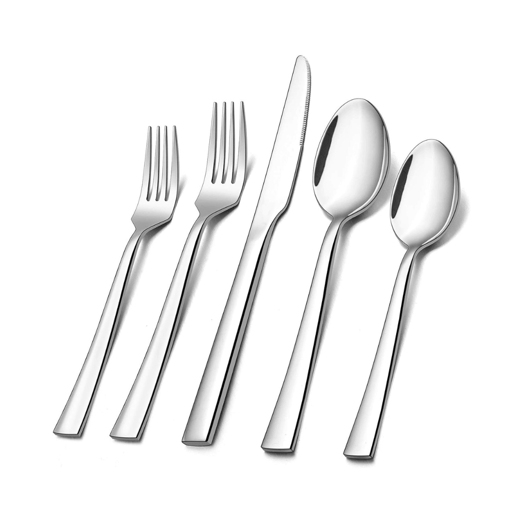 Home Creation 60 Pieces Stainless Steel Cutlery Set - EUROPEAN HOUSE HOLD