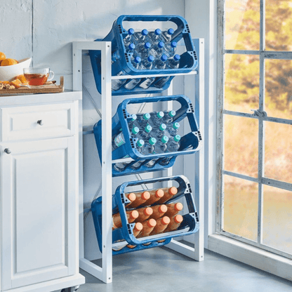 HOME CREATION drinks crate rack - EUROPEAN HOUSE HOLD