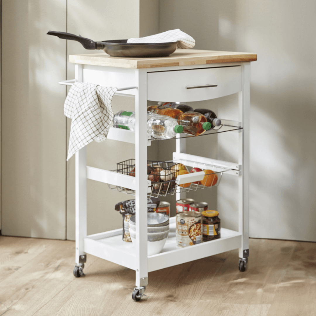 HOME CREATION kitchen Trolley - EUROPEAN HOUSE HOLD