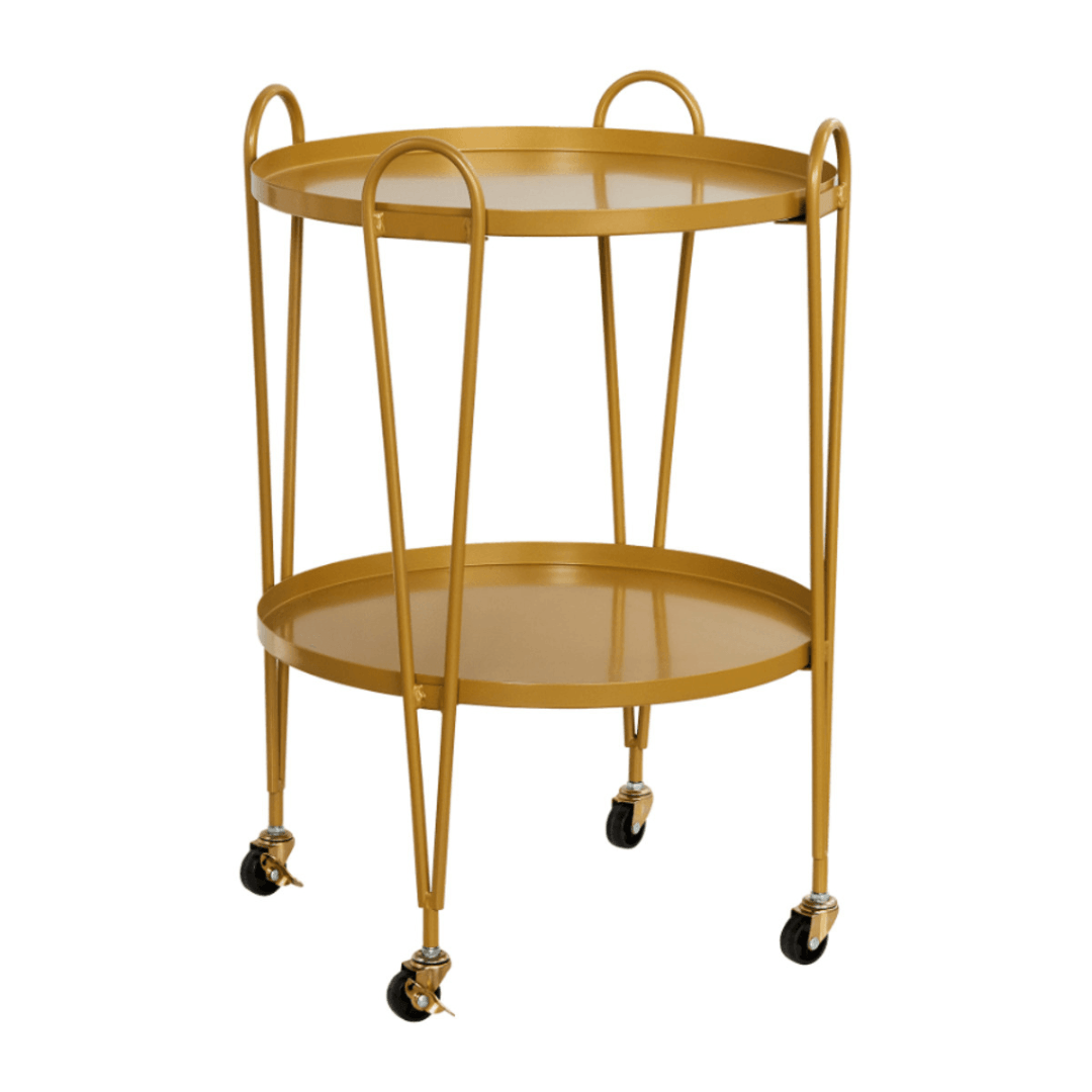 HOME CREATION Retro Serving Trolley - EUROPEAN HOUSE HOLD