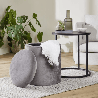 HOME CREATION Side Table With Stool - EUROPEAN HOUSE HOLD