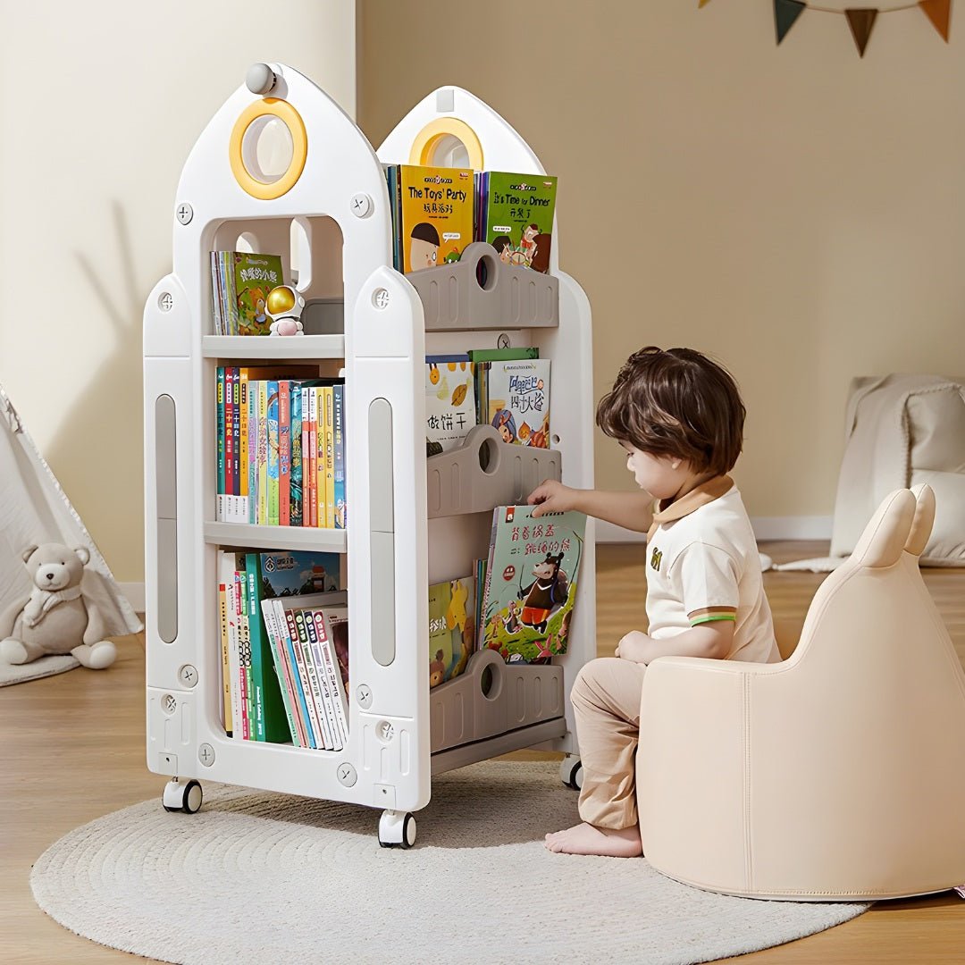 Plastic Kids Rotating Bookshelf HDPE - European Household - Lebanon