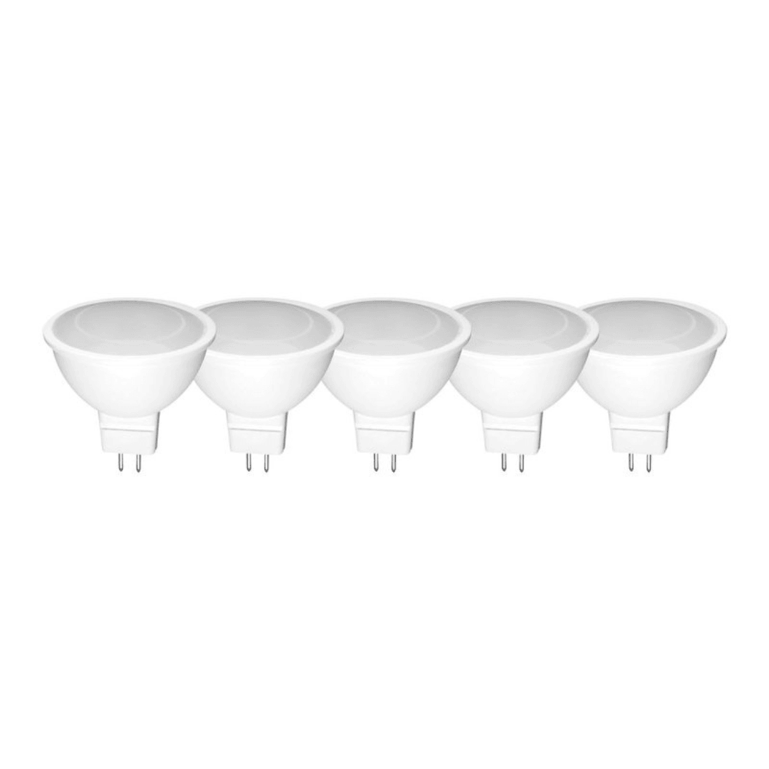 I-Glow LED Bulbs , GU5.3 - Set of 5 (12V/AC-DC) - EUROPEAN HOUSE HOLD