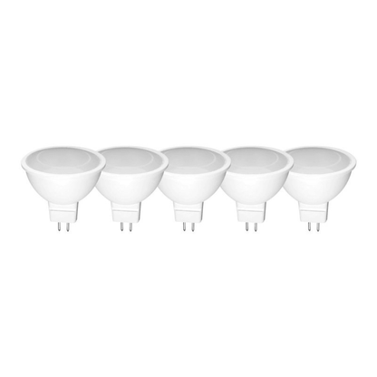 I-Glow LED Bulbs , GU5.3 - Set of 5 (12V/AC-DC) - EUROPEAN HOUSE HOLD