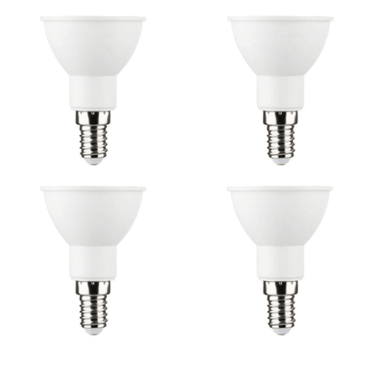 I-GLOW LED BULBS REFLECTOR E14 4.5W=30W SET OF 4 - EUROPEAN HOUSE HOLD