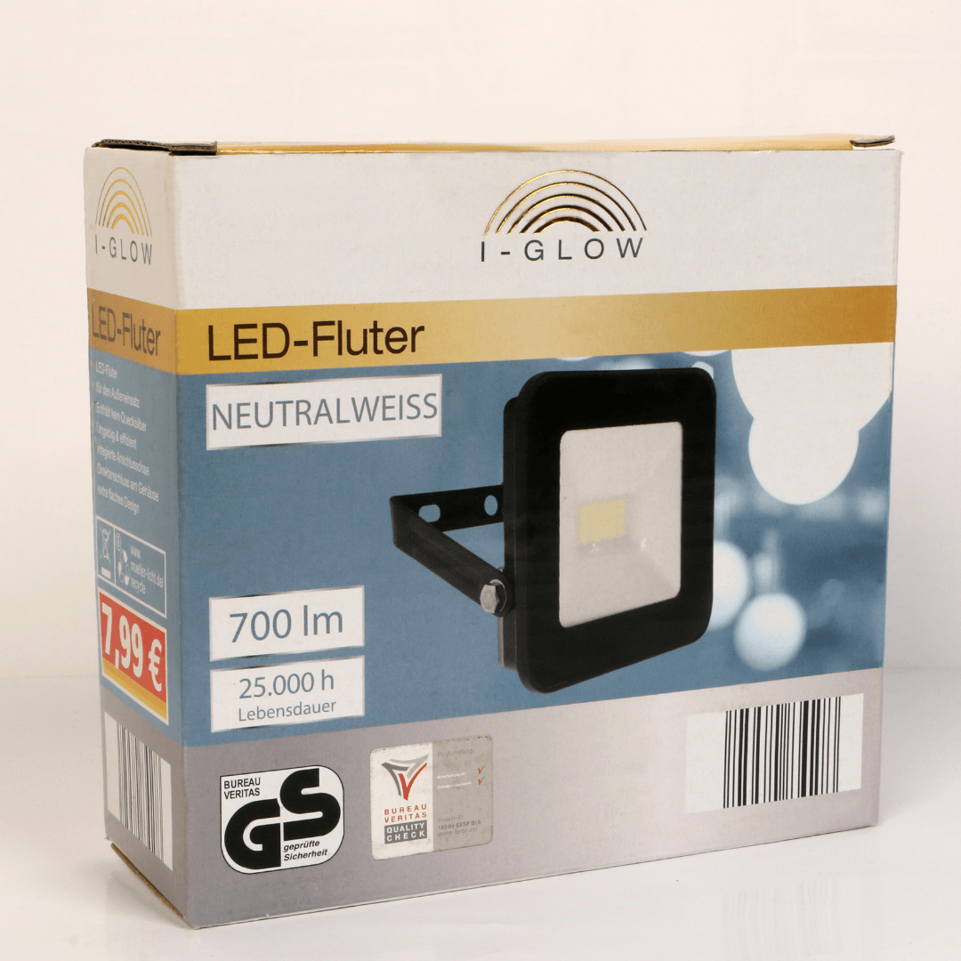 I-GLOW LED SPOTLIGHT 10W IP65 (700LM) - EUROPEAN HOUSE HOLD