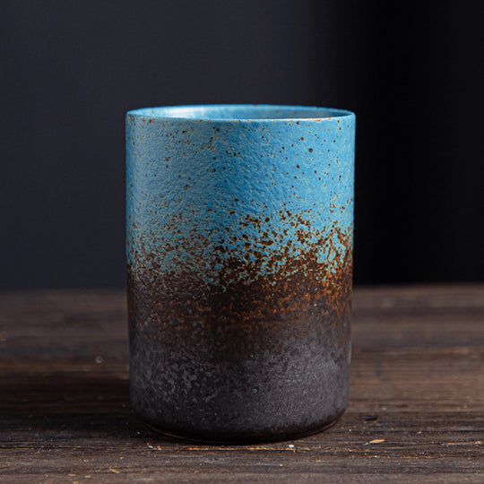 Japanese Color Vintage Ceramic Espresso Or Tea Cup 220ML - EUROPEAN HOUSE HOLD