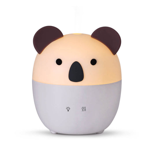 Koala shape aroma diffuser 160ml cool mist humidifier for kids – Beirut Lebanon