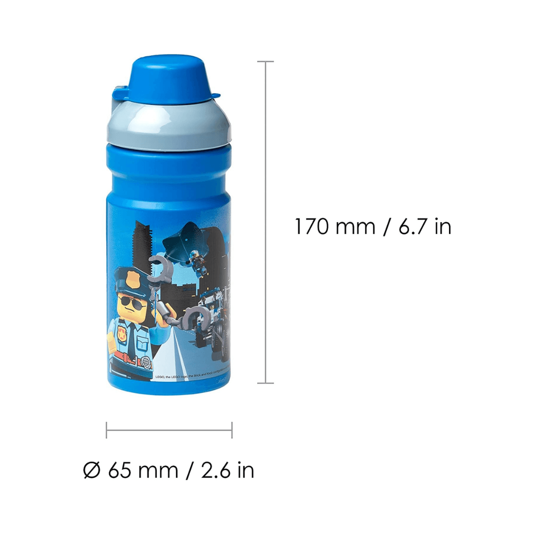 LEGO LUNCH BOX WITH ONE DRINKING BOTTLE - EUROPEAN HOUSE HOLD