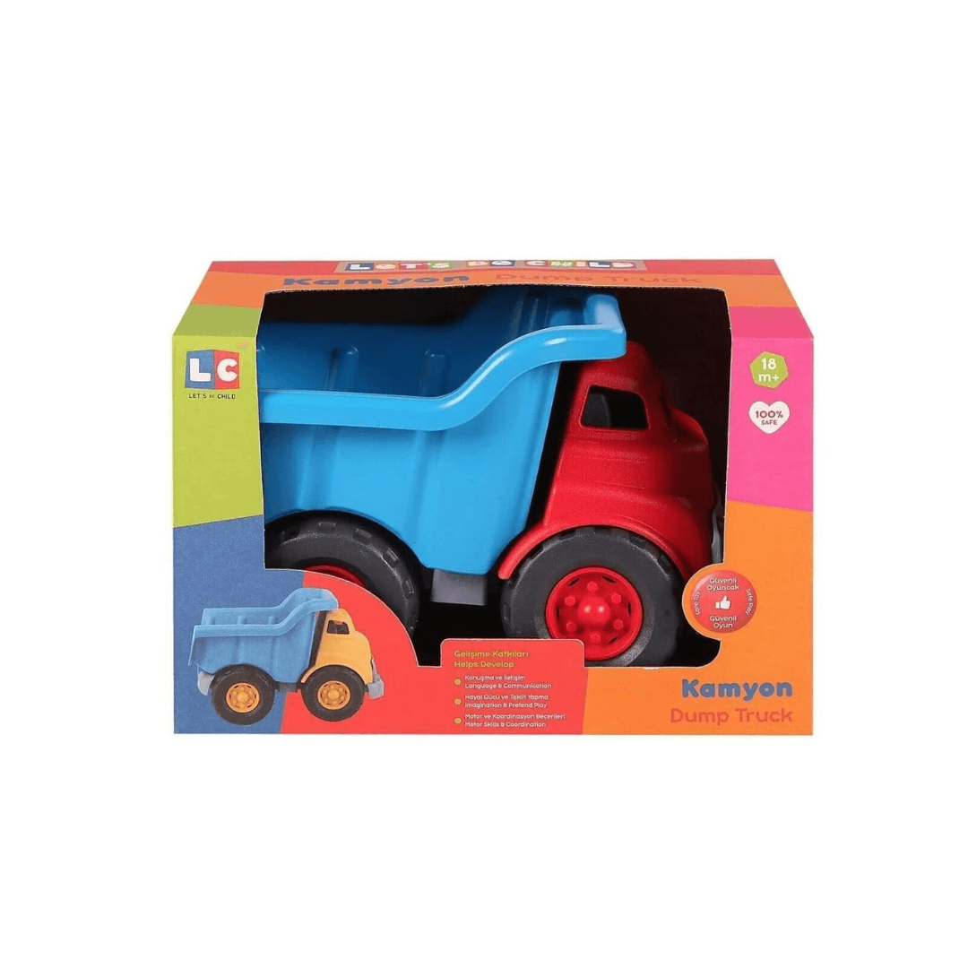 Lets Be Child Dump Truck - EUROPEAN HOUSE HOLD