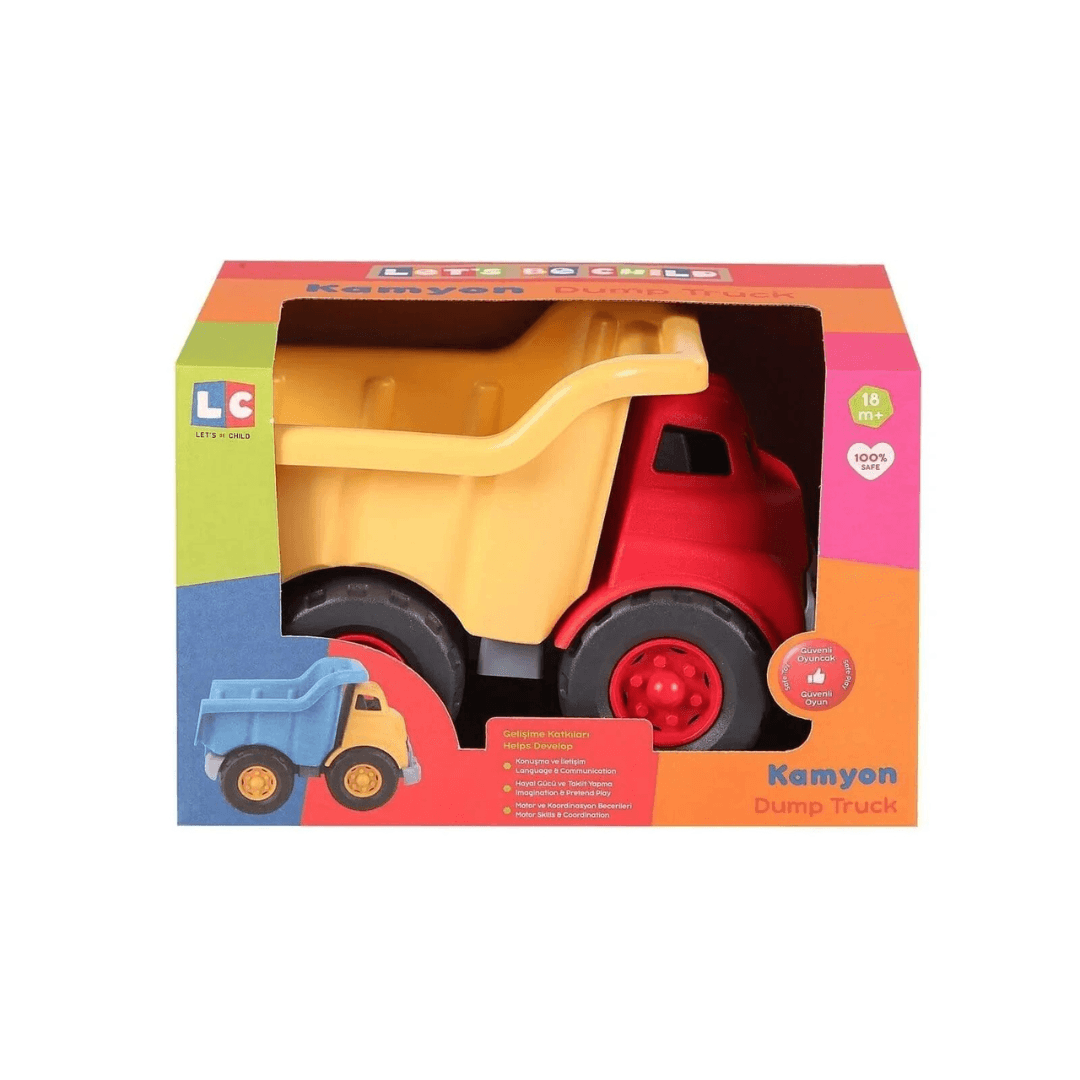 Lets Be Child Dump Truck - EUROPEAN HOUSE HOLD