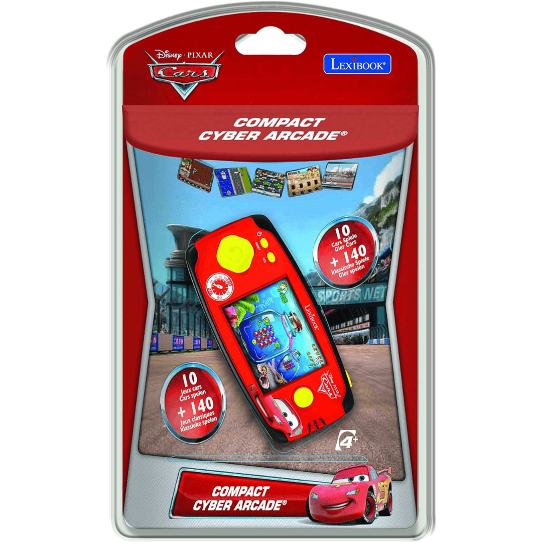 LEXIBOOK LCD Game Console Disney Cars with 120 Games - EUROPEAN HOUSE HOLD