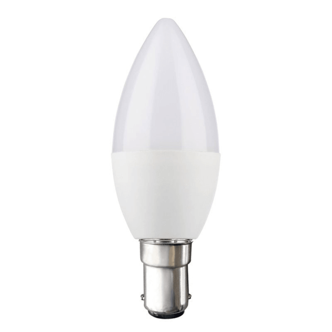 LIGHTWAY DIMMABLE LED CANDLE BULB 6W=40W PREMIUM LED BULB - EUROPEAN HOUSE HOLD