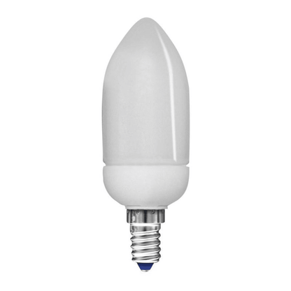 Lightway ESL Energy Saving Lamp Candle 7W = 30W E14 290lm Warm White - EUROPEAN HOUSE HOLD