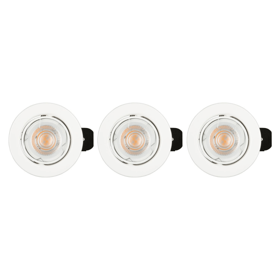 LIVARNO HOME 3 LED RECESSED SPOTLIGHTS - ZIGBEE SMART HOME - EUROPEAN HOUSE HOLD