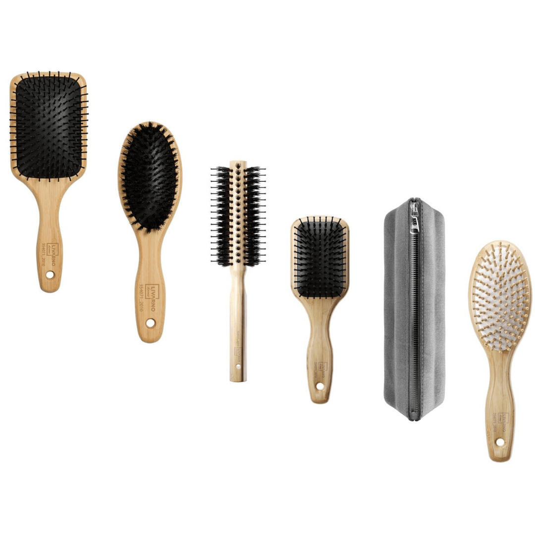 Livarno Home Bamboo Hair Brush - EUROPEAN HOUSE HOLD