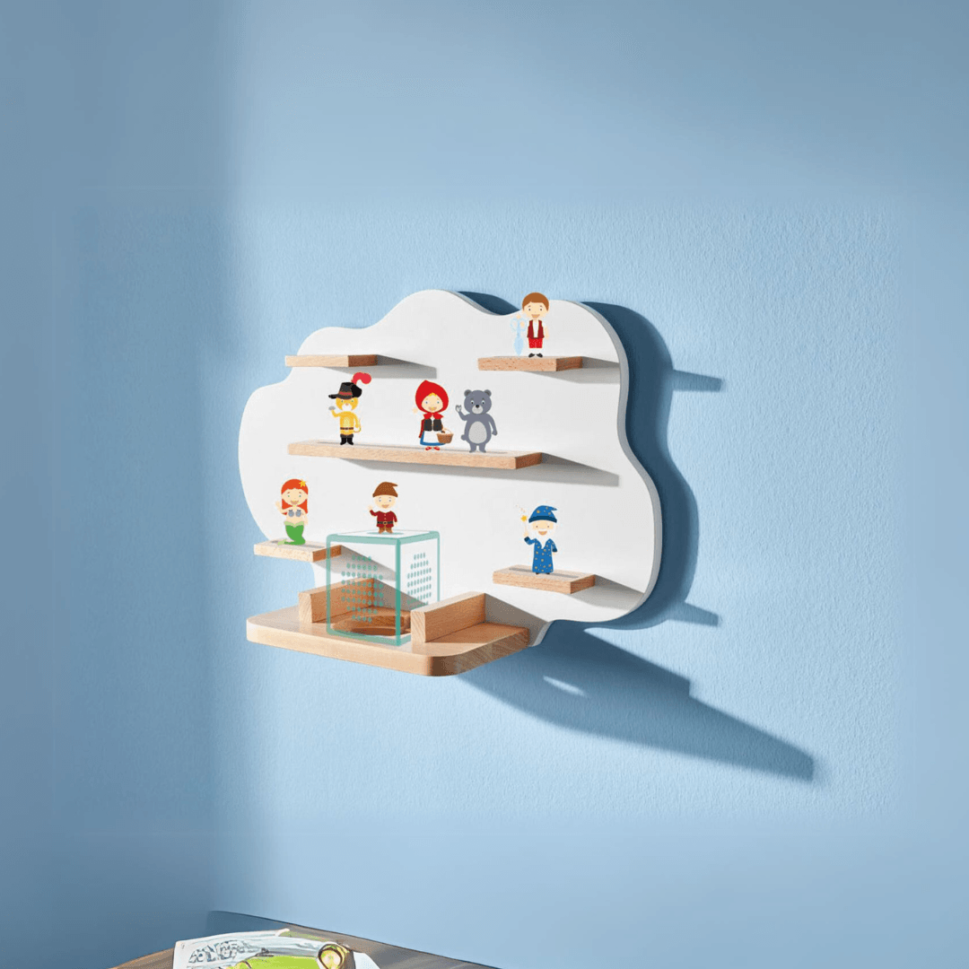 LIVARNO home Children's shelf for audio box and figurines, for hanging or placing - EUROPEAN HOUSE HOLD