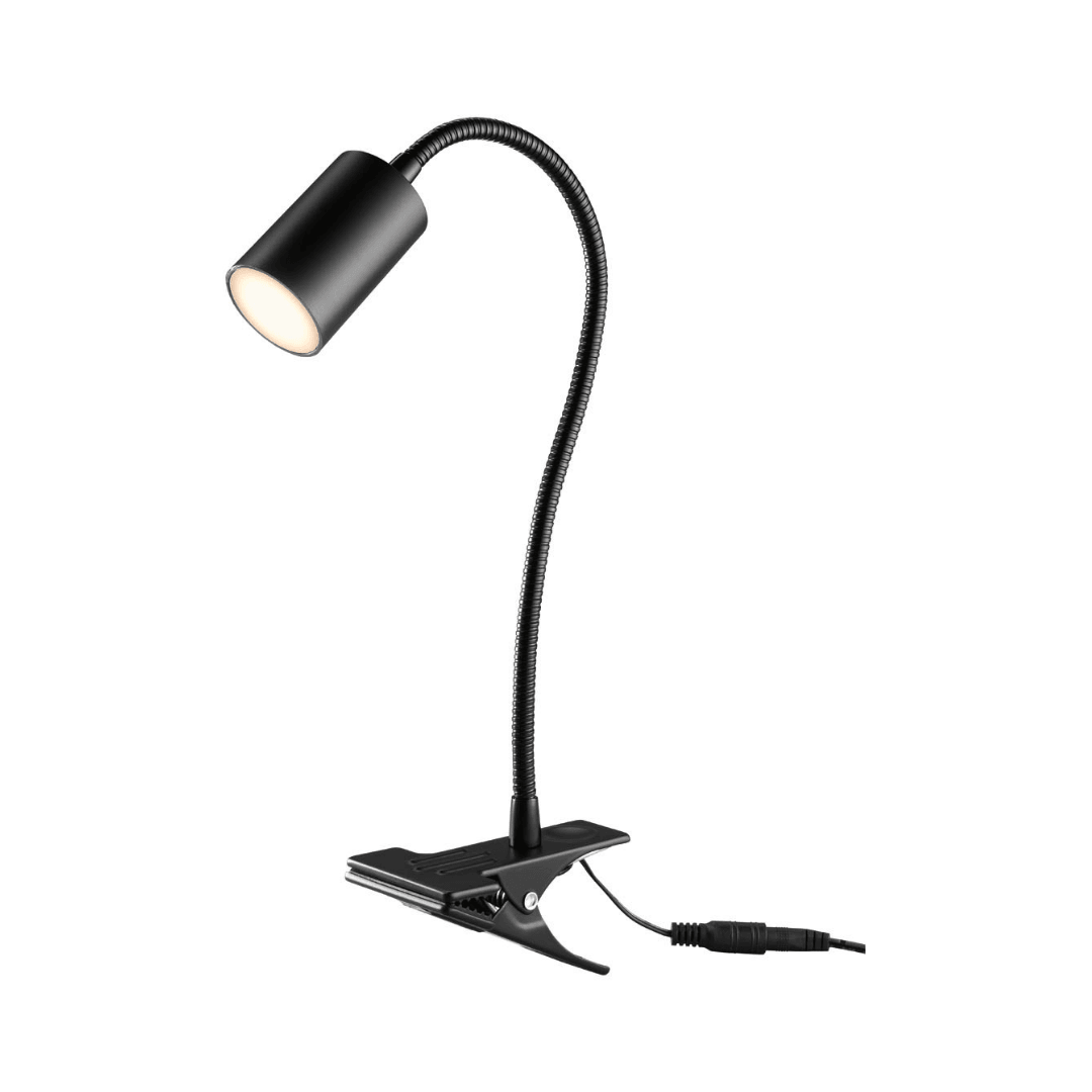 LIVARNO HOME CLAMP LED DESK LAMP WITH FLEXIBLE ARM - EUROPEAN HOUSE HOLD