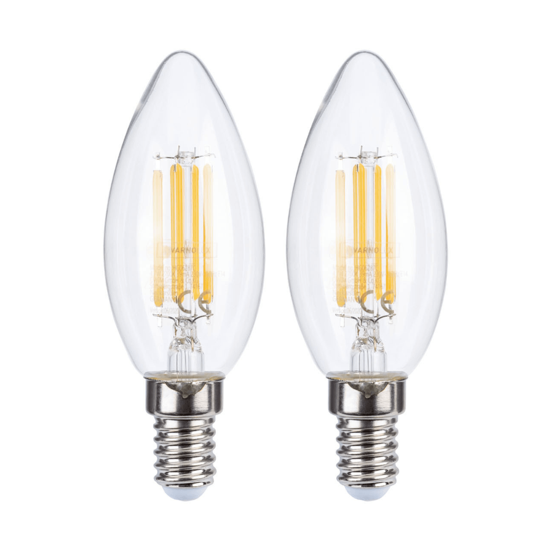 LIVARNO Home LED Filament bulb Set Of 2 4.7W=40W E14 - EUROPEAN HOUSE HOLD