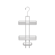 LIVARNO HOME STAINLESS STEEL SHOWER RACK - EUROPEAN HOUSE HOLD