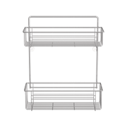 LIVARNO HOME STAINLESS STEEL SHOWER RACK - EUROPEAN HOUSE HOLD