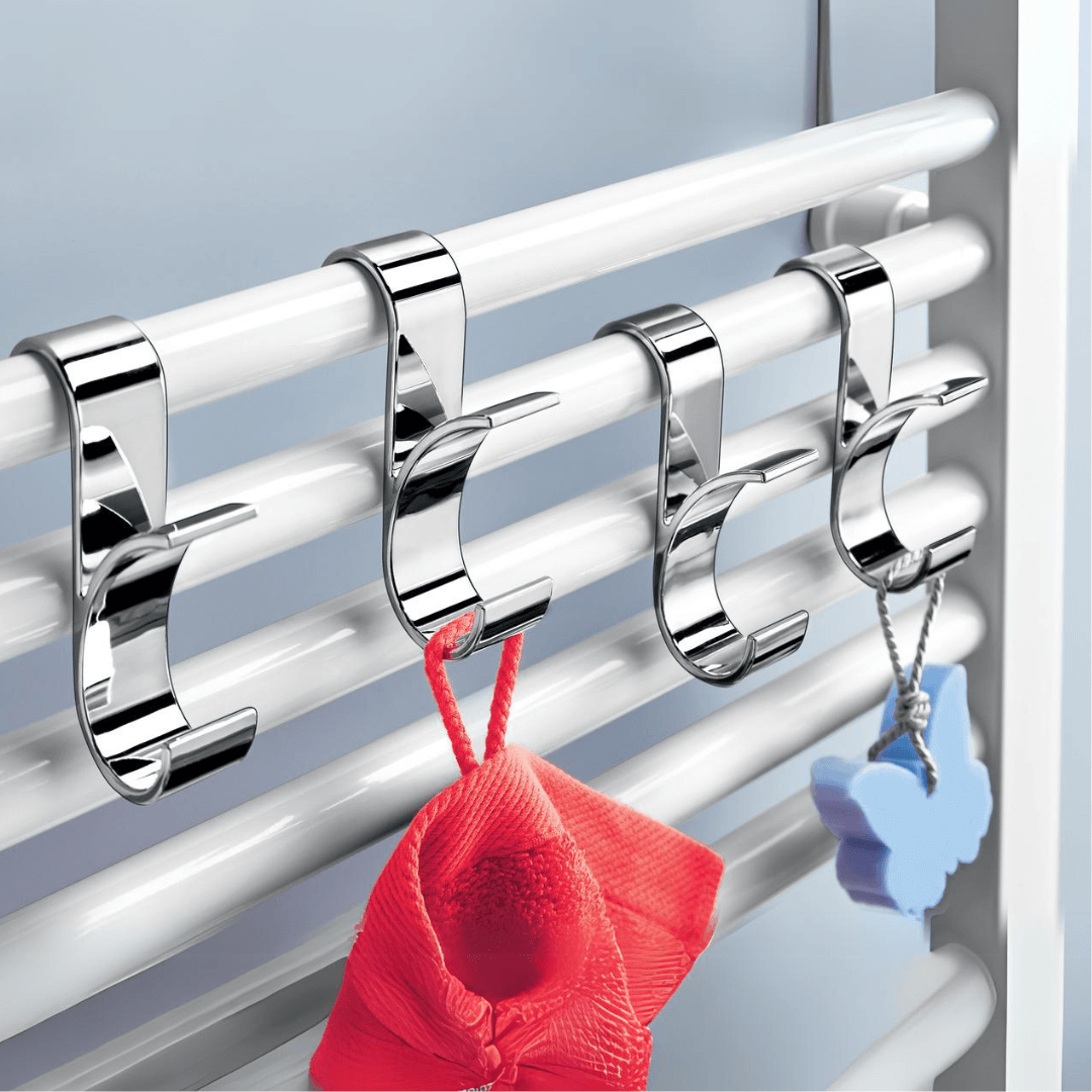 LIVARNO LIVING Radiator Hooks Set Of 4 - EUROPEAN HOUSE HOLD