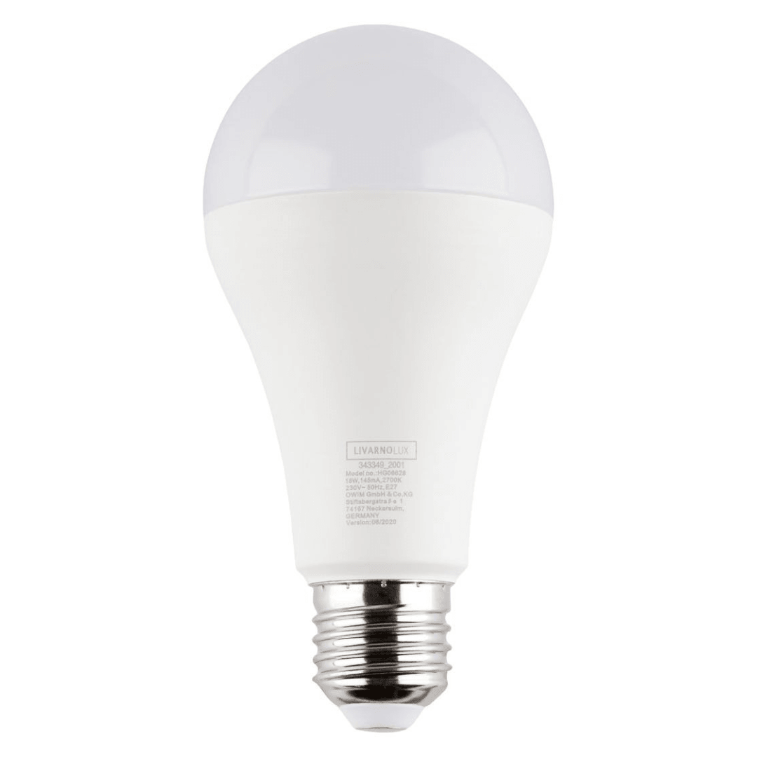 LIVARNO LUX LED LIGHT BULB 17.5W=100W DIMMABLE E27 - EUROPEAN HOUSE HOLD