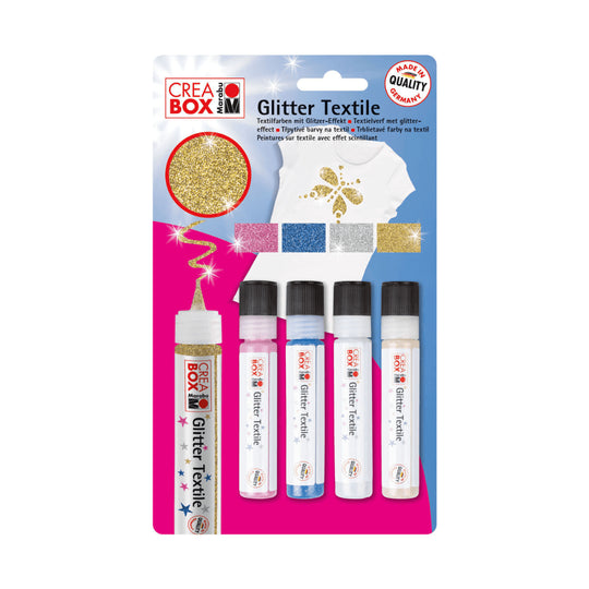 MARABU CREA BOX TEXTILE MARKERS - EUROPEAN HOUSE HOLD