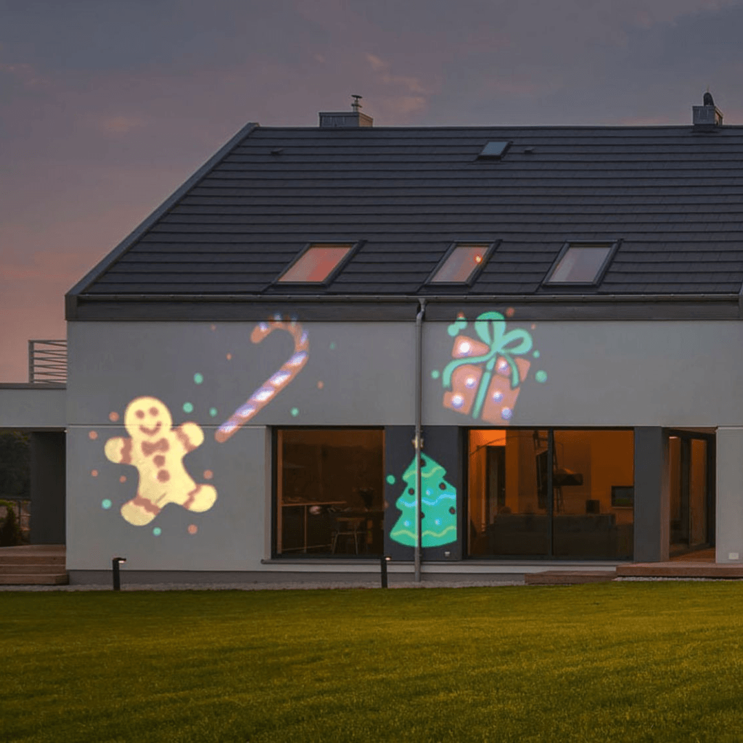 MELINERA CHRISTMAS LASER PROJECTOR - EUROPEAN HOUSE HOLD