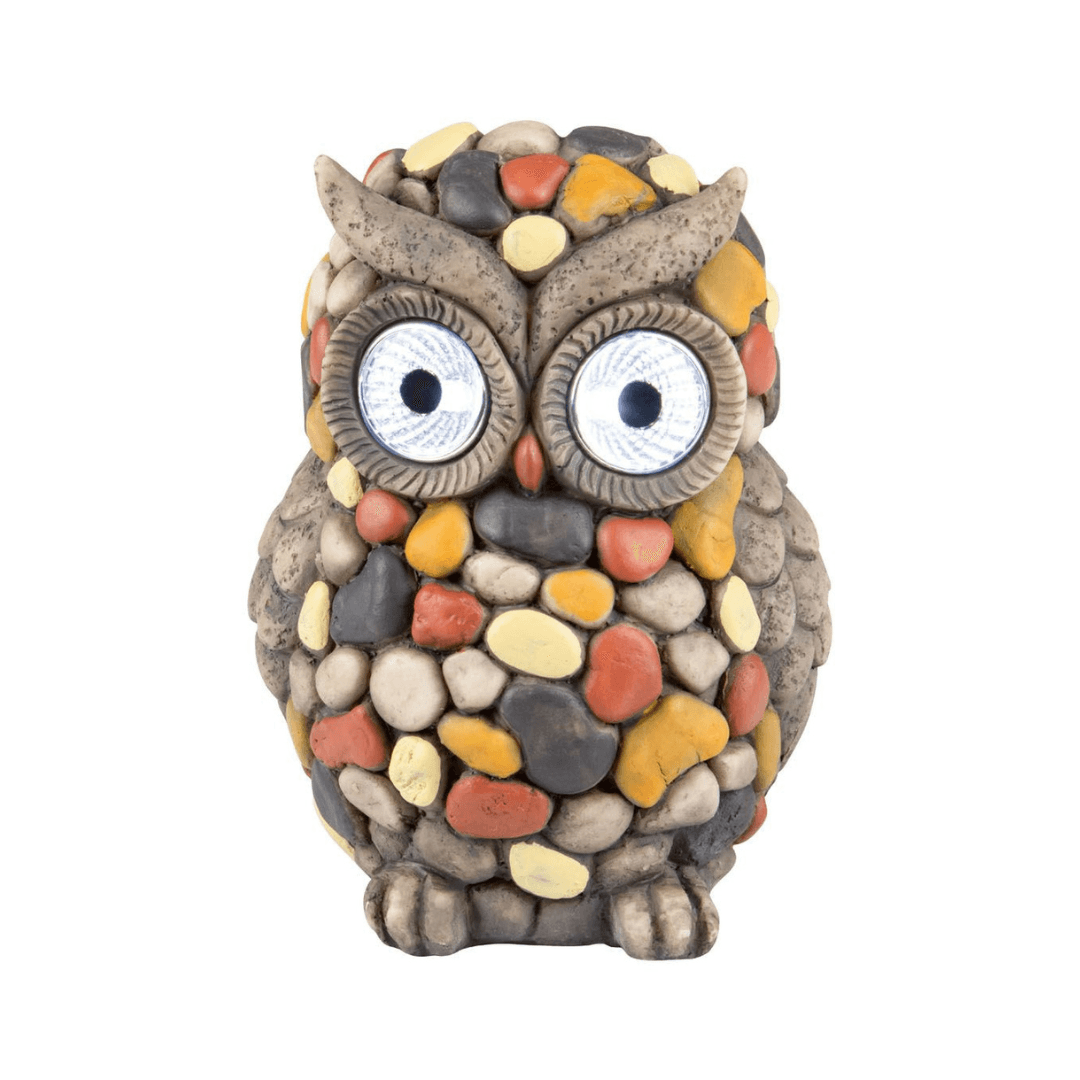 MELINERA DECORATIVE OWL SOLAR LAMP - EUROPEAN HOUSE HOLD