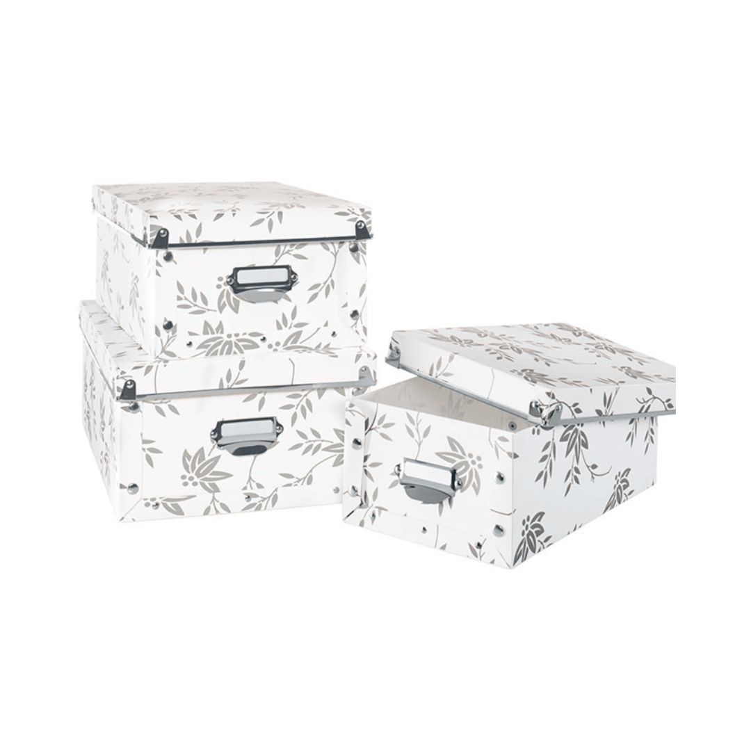 MELINERA STORAGE BOXES - EUROPEAN HOUSE HOLD