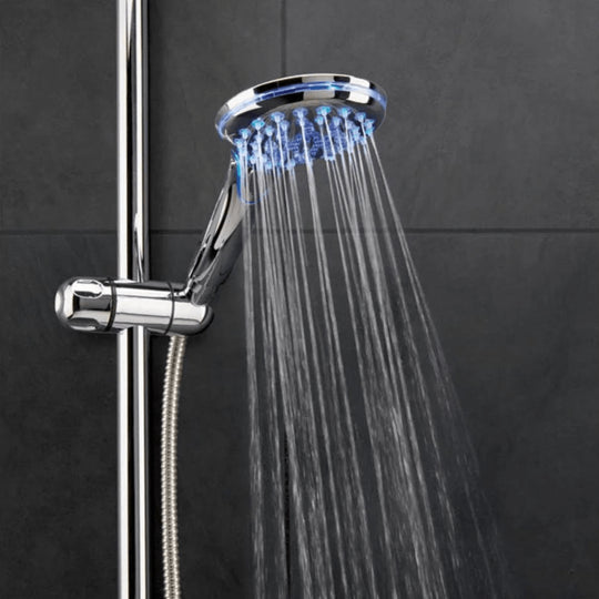 MIOMARE HANDHELD SHOWER HEAD WITH LED TEMPERATURE INDICATOR - EUROPEAN HOUSE HOLD