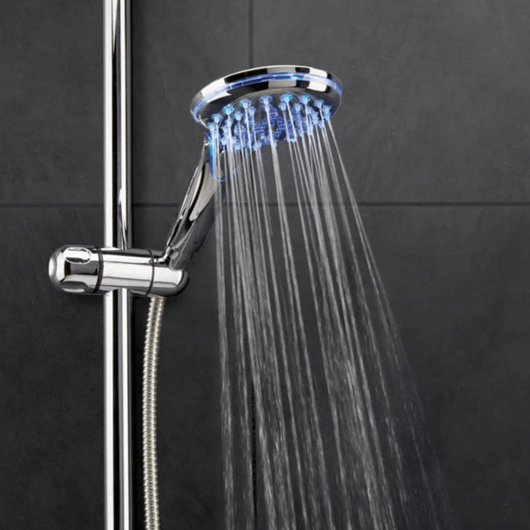 MIOMARE HANDHELD SHOWER HEAD WITH LED TEMPERATURE INDICATOR - EUROPEAN HOUSE HOLD