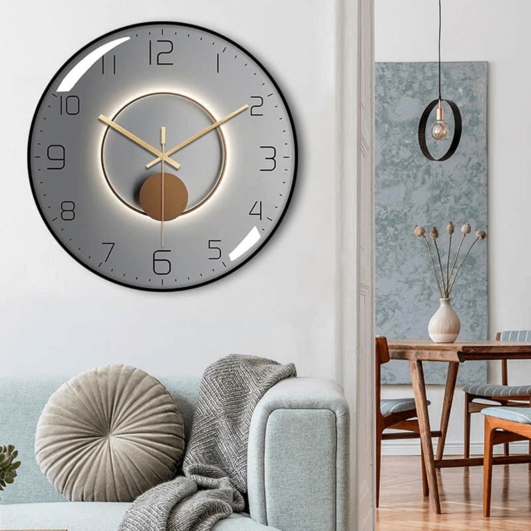 Modern Creative Wall Clock 30CM - EUROPEAN HOUSE HOLD