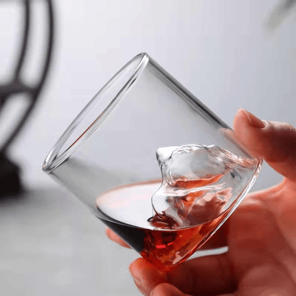 Mountain Glass with Thickened Bottom , Suitable for Any Drink 180ML - EUROPEAN HOUSE HOLD