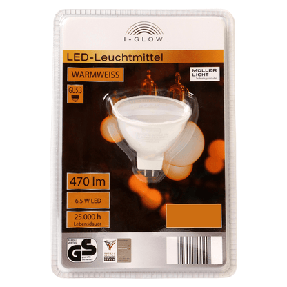 MÜLLER LICHT GU5.3 6.5W LED Bulb 470 Lumen 12V/AC-DC - EUROPEAN HOUSE HOLD