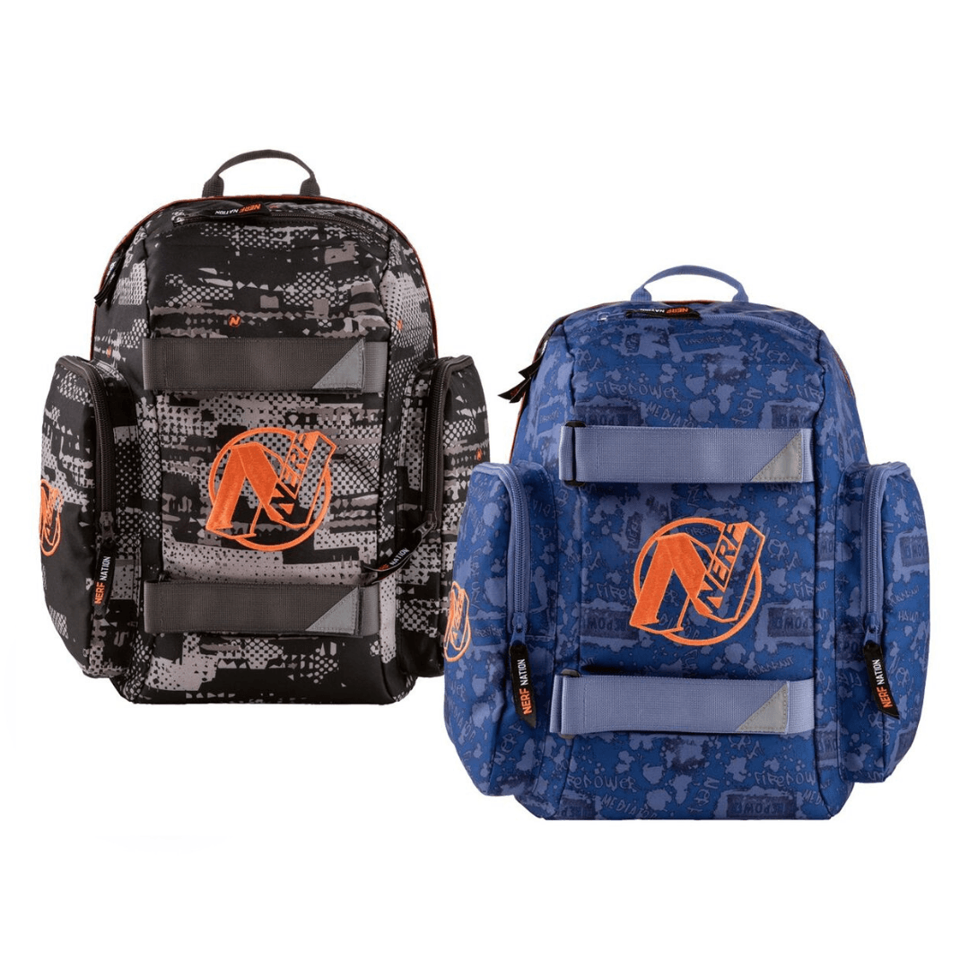 NERF CHILDREN'S BACKPACK, 18 L CAPACITY, FRONT COMPARTMENT WITH FLEECE LINING - EUROPEAN HOUSE HOLD