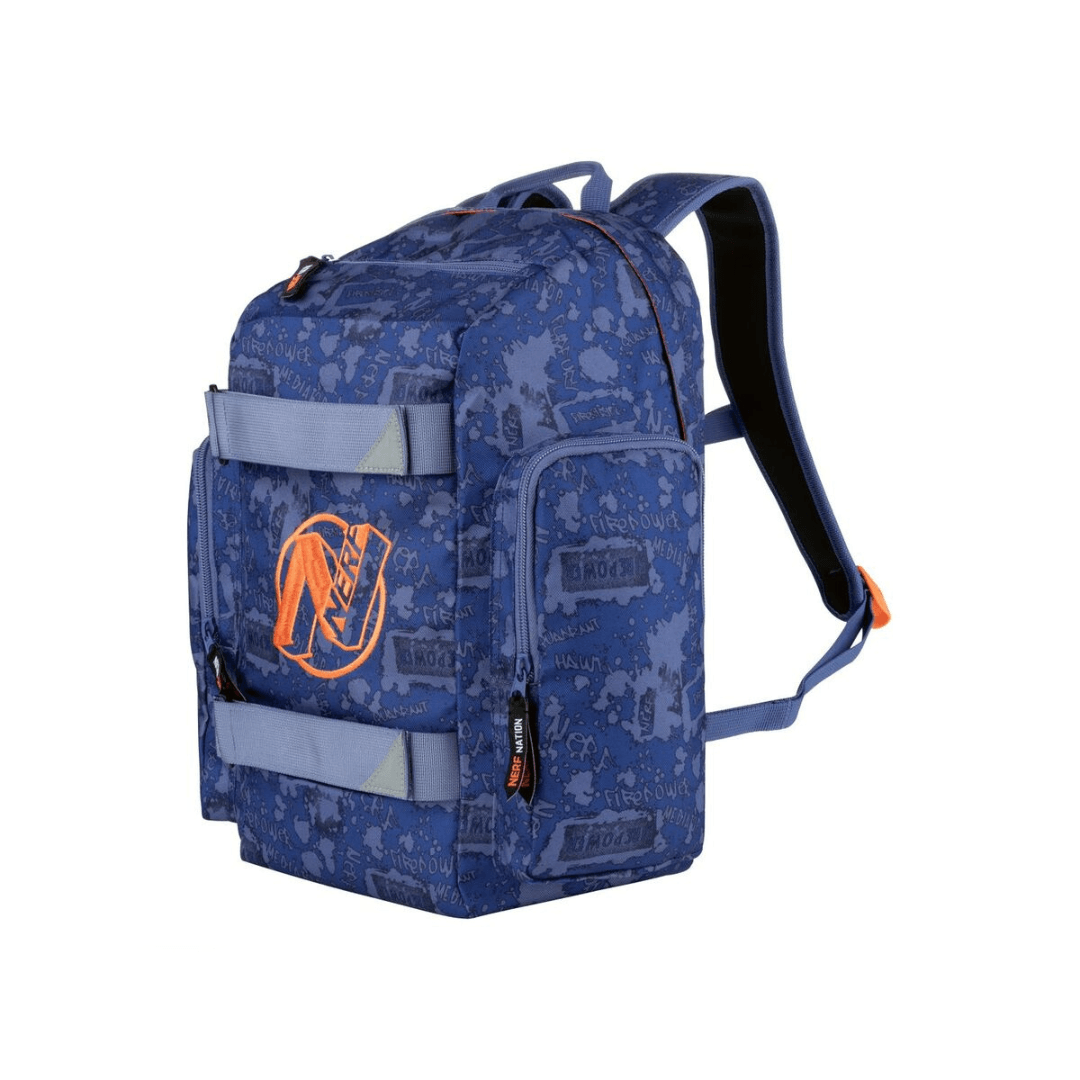 NERF CHILDREN'S BACKPACK, 18 L CAPACITY, FRONT COMPARTMENT WITH FLEECE LINING - EUROPEAN HOUSE HOLD