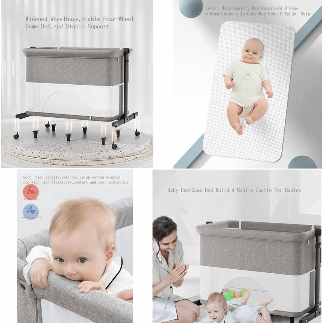 Next 2 Me Baby Crib - EUROPEAN HOUSE HOLD