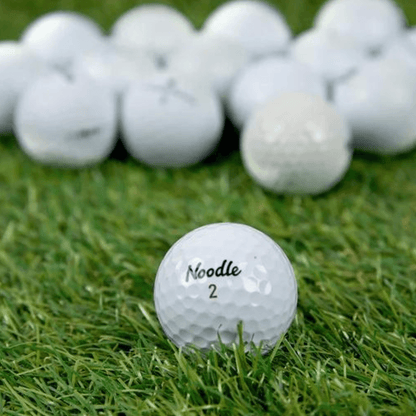 Noodle Lake Grade A Golf Balls - White Set Of 3 - EUROPEAN HOUSE HOLD