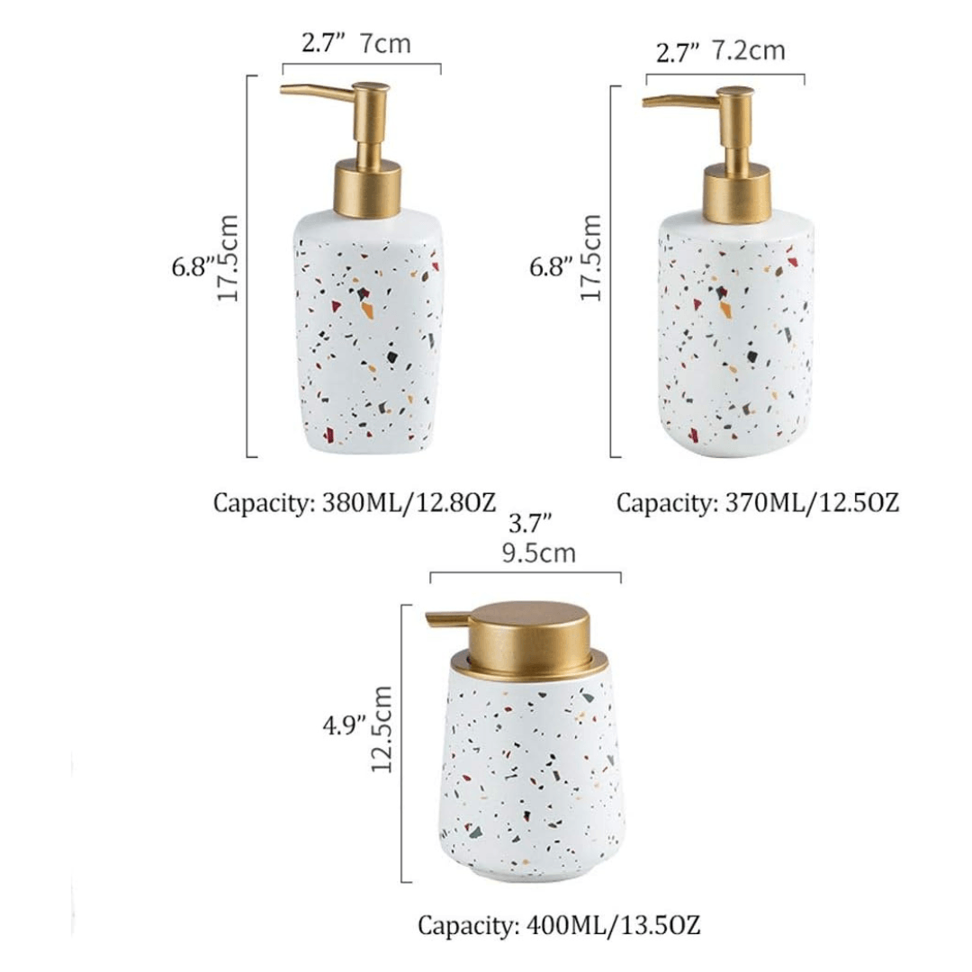 Nordic Ceramic Matte Soap Dispenser - EUROPEAN HOUSE HOLD